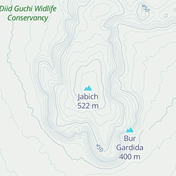 Map of Jabich