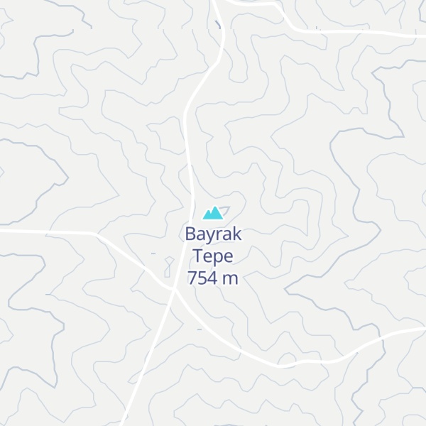 Map of Bayrak Tepe