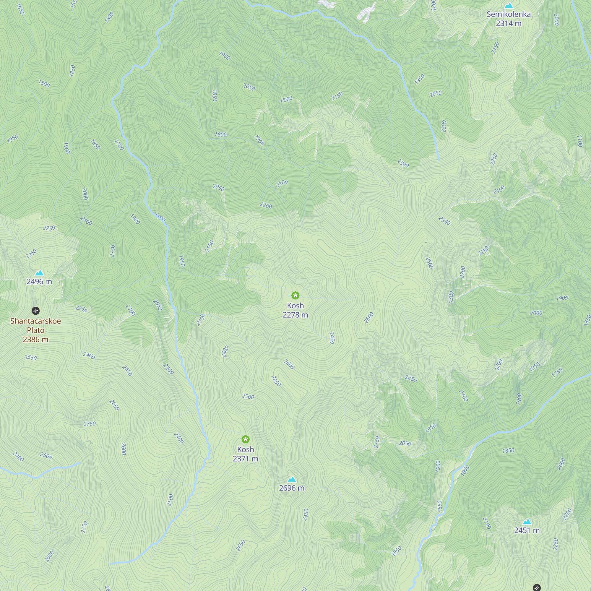 Kosh map