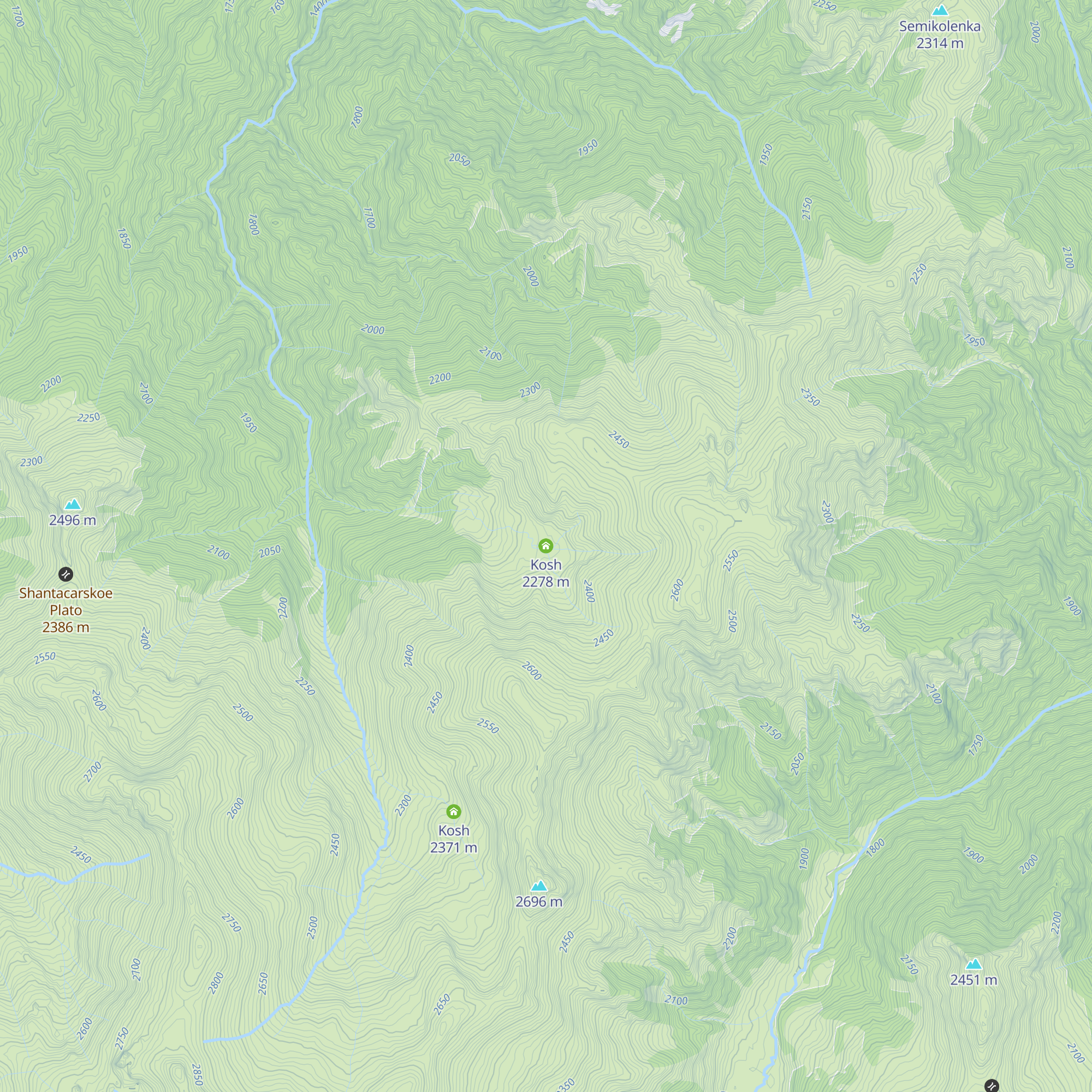 Kosh map