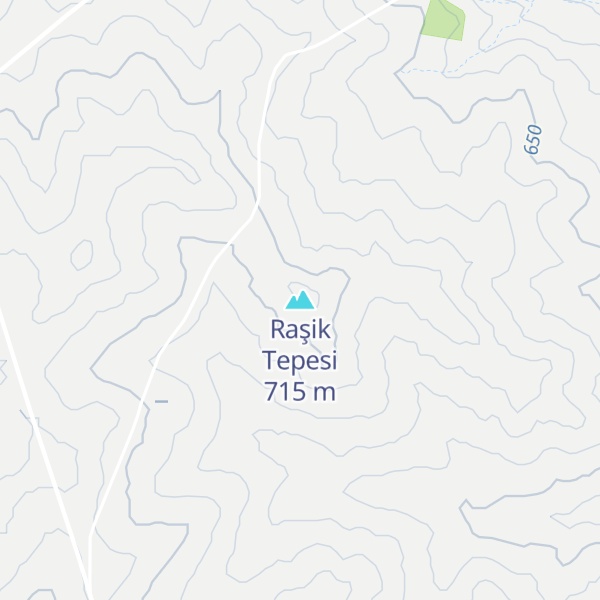 Map of Raşik Tepesi