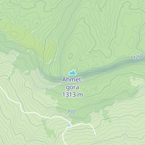 Map of Ahmet-gora