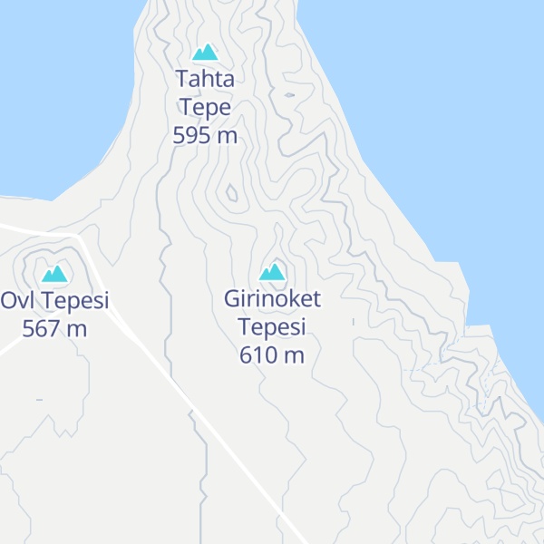 Map of Girinoket Tepesi