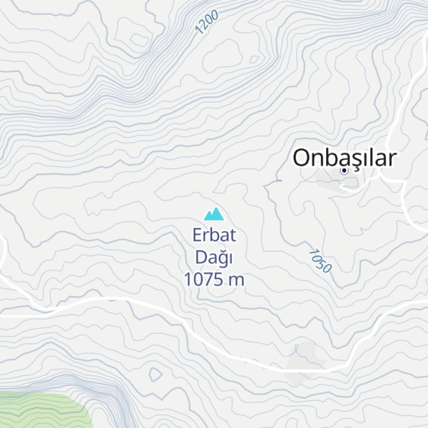 Map of Erbat Dağı