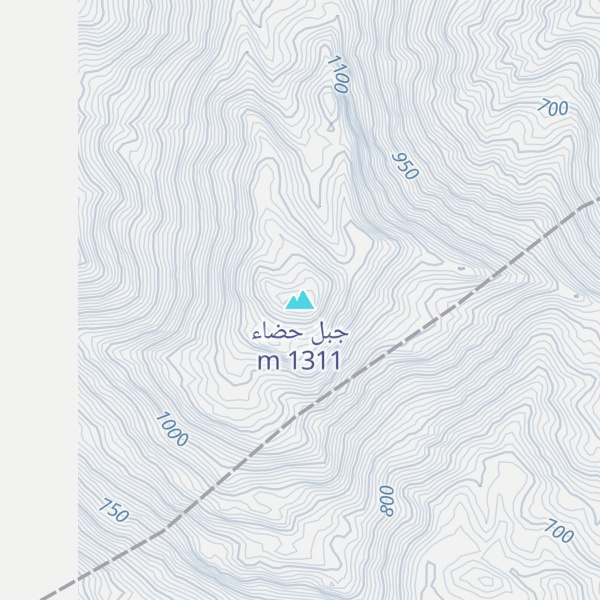 Map of جبل حضاء