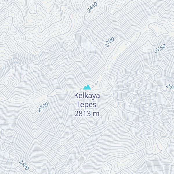 Map of Kelkaya Tepesi