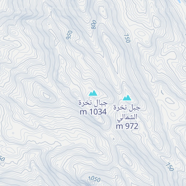 Map of جبال نخرة