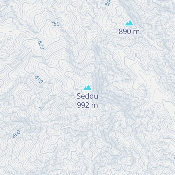 Map of Seddu