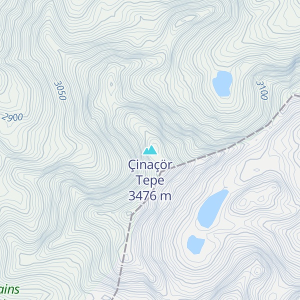 Map of Çinaçör Tepe