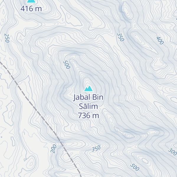 Map of Jabal Bin Sālim
