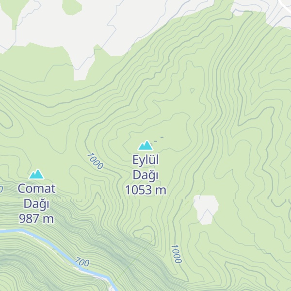 Map of Eylül Dağı