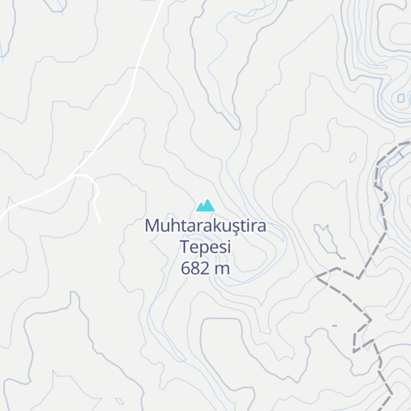 Map of Muhtarakuştira Tepesi