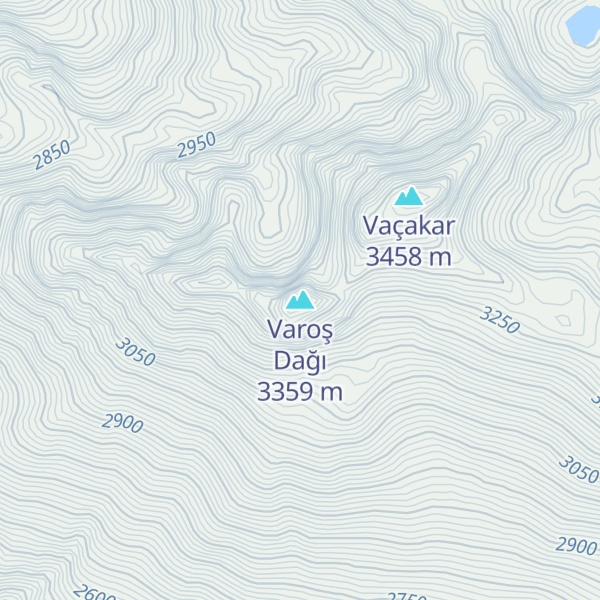 Map of Varoş Dağı