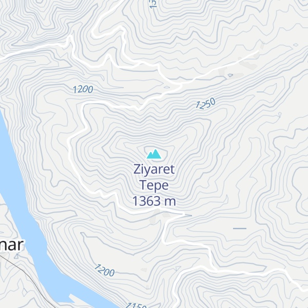 Map of Ziyaret Tepe