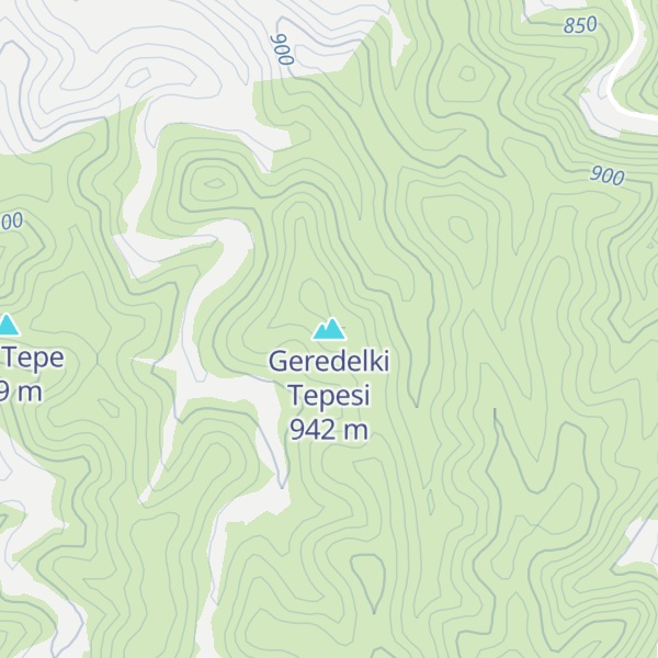 Map of Geredelki Tepesi