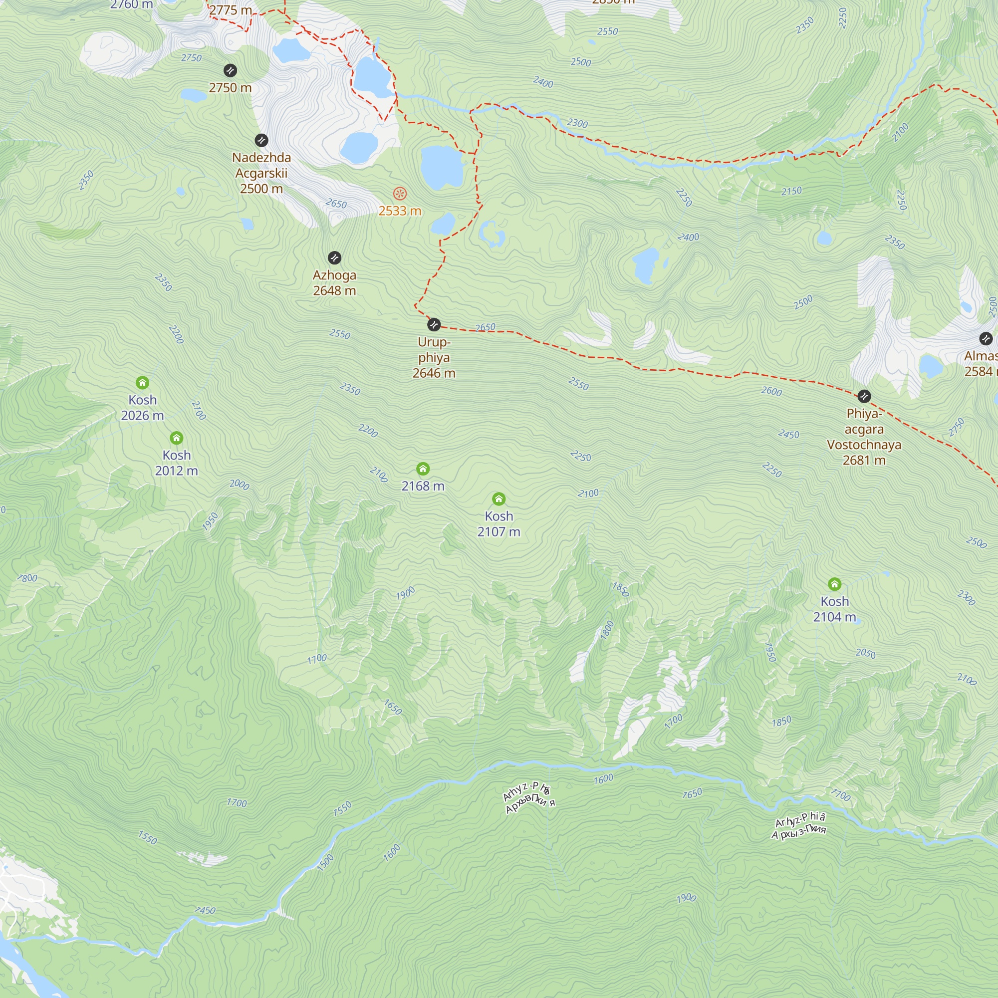 Kosh map