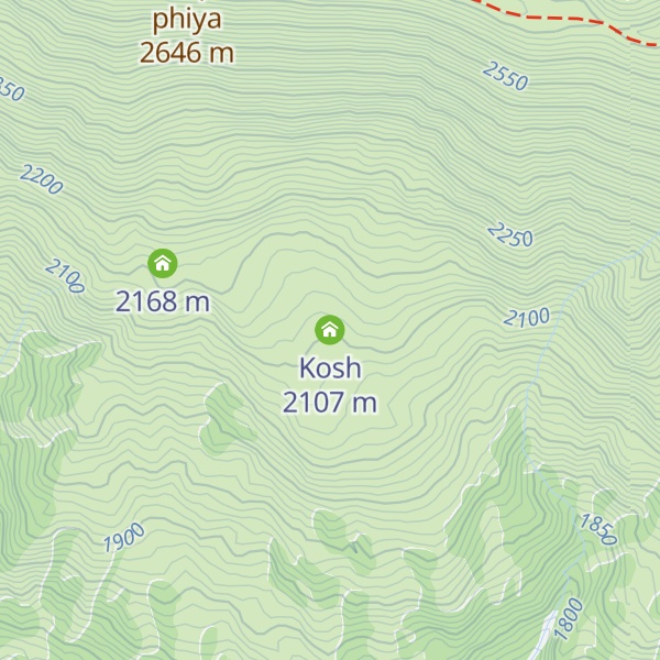 Map of Kosh