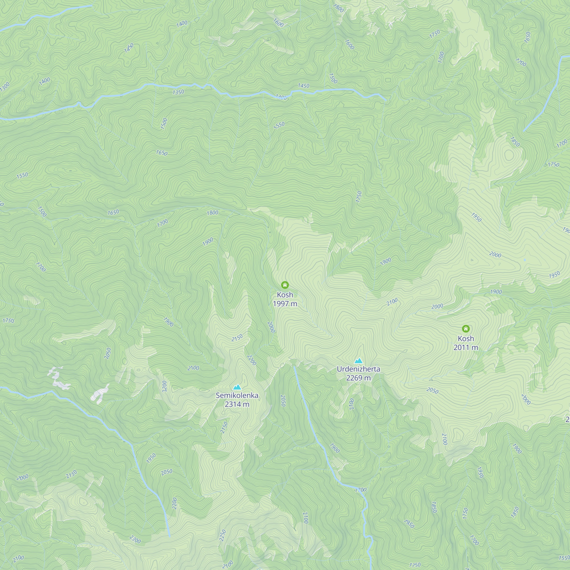 Kosh map