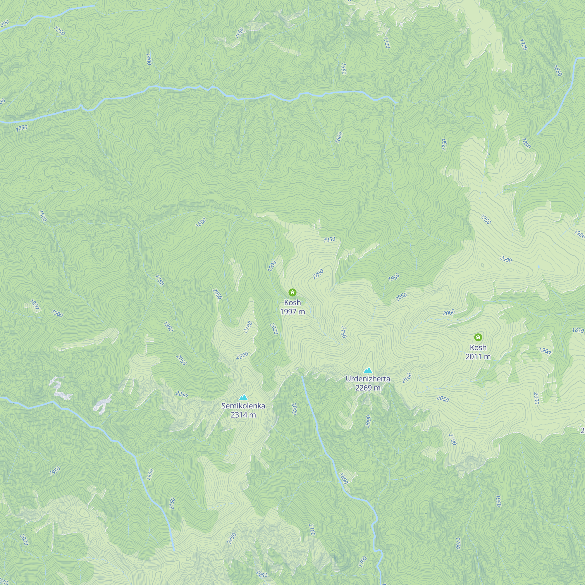 Kosh map