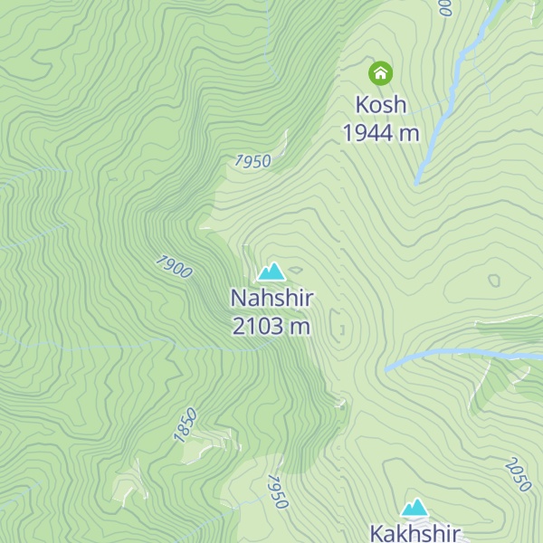 Map of Nahshir