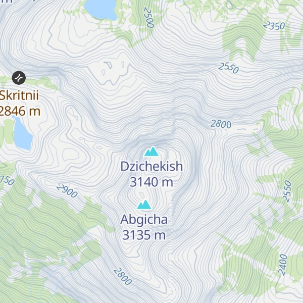 Map of Dzichekish