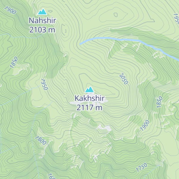 Map of Kakhshir
