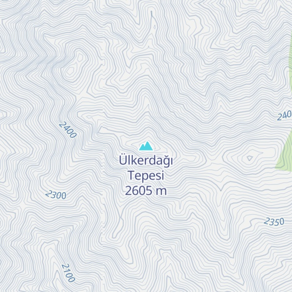 Map of Ülkerdağı Tepesi