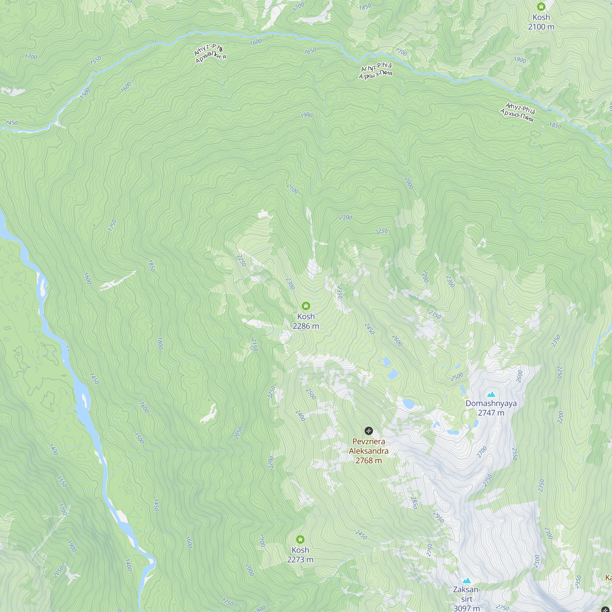 Kosh map