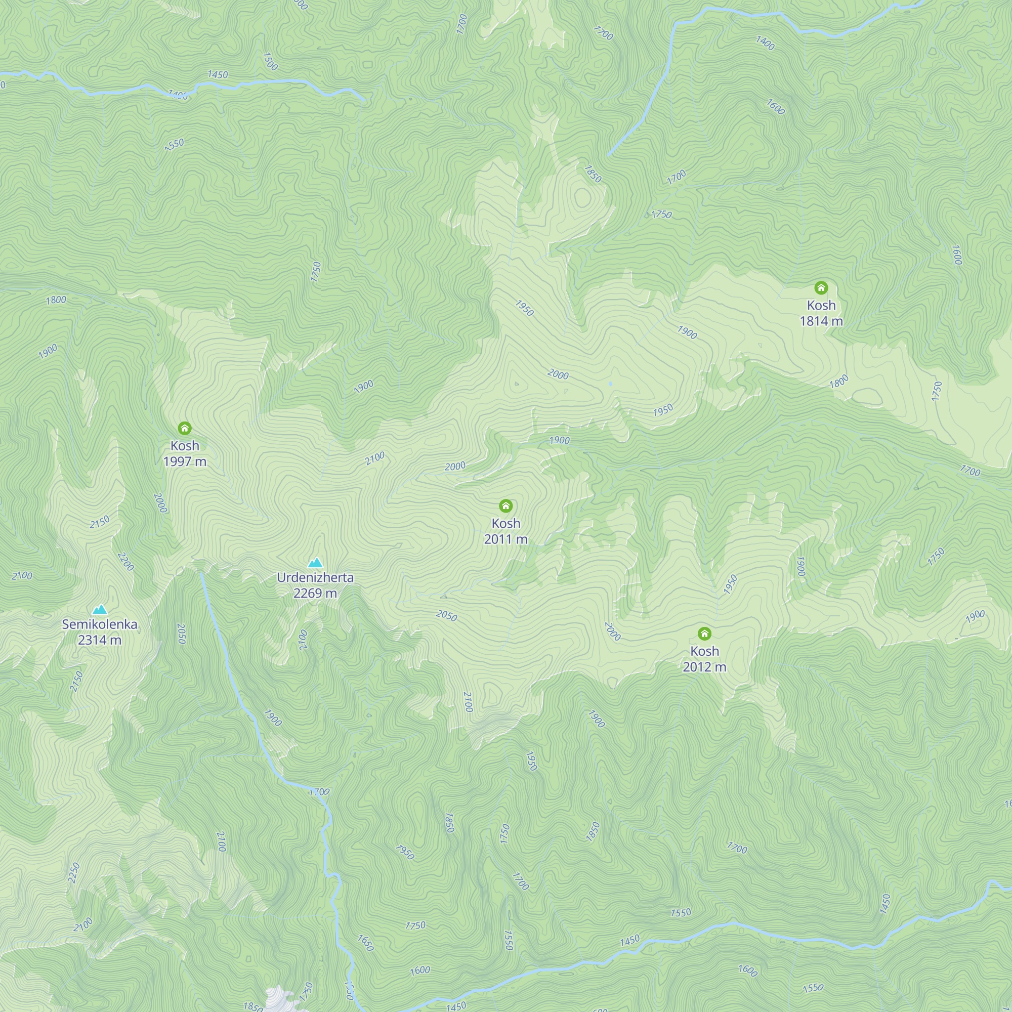 Kosh map