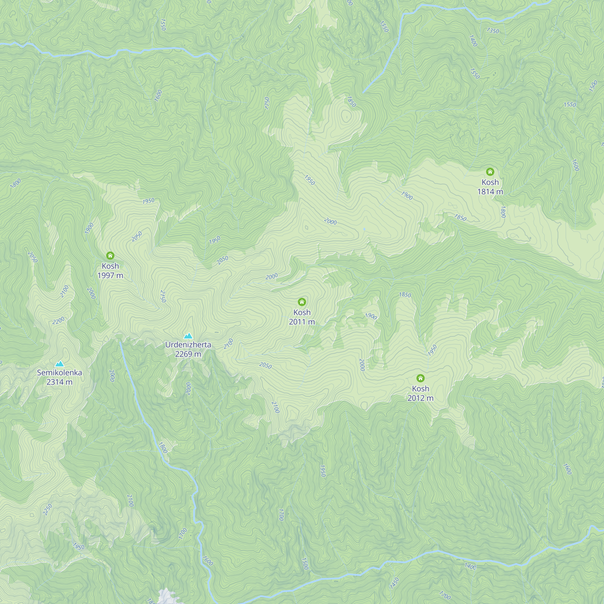 Kosh map