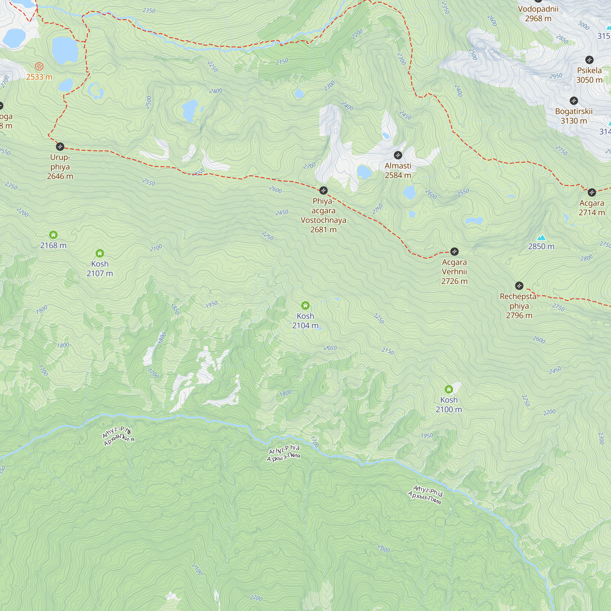Kosh map