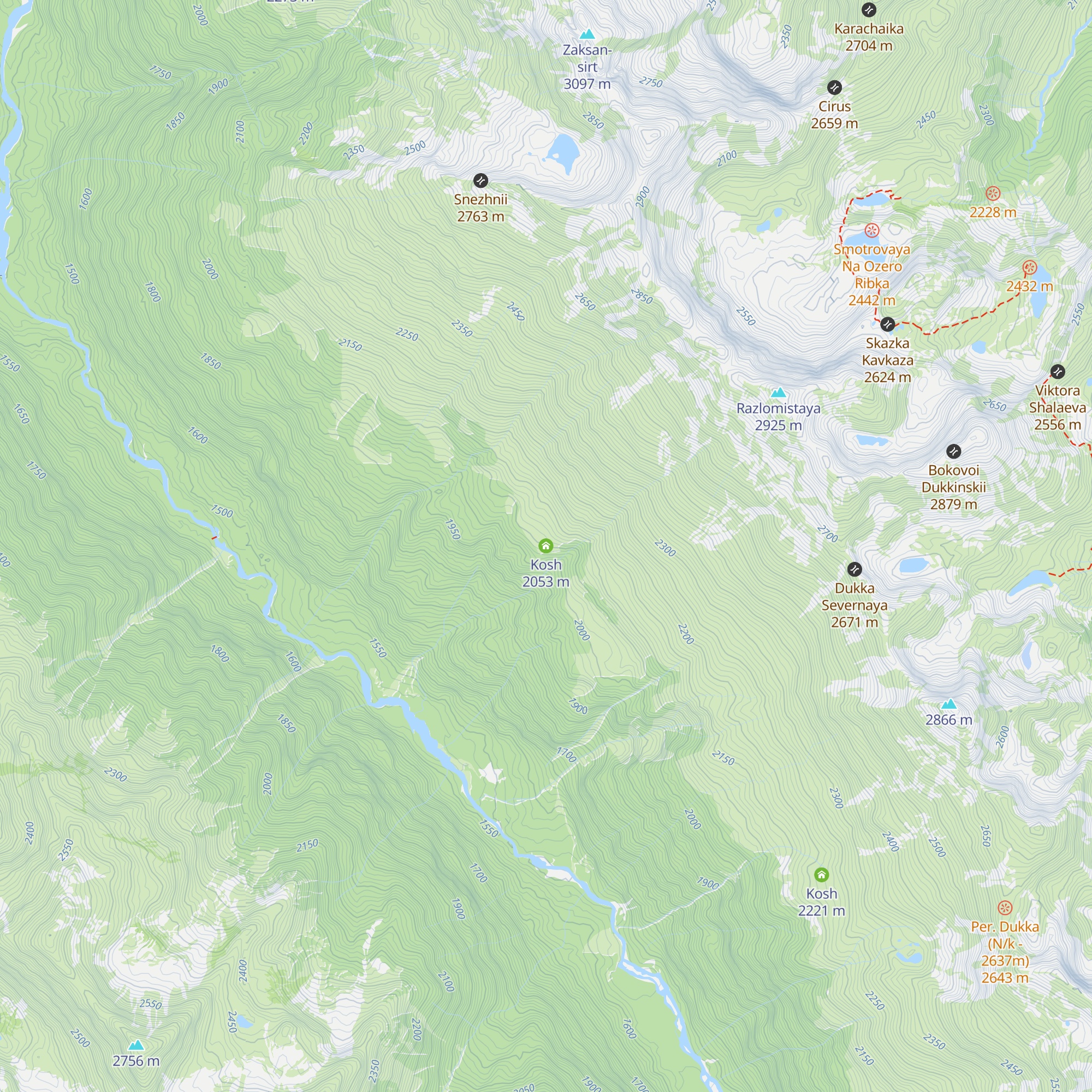 Kosh map