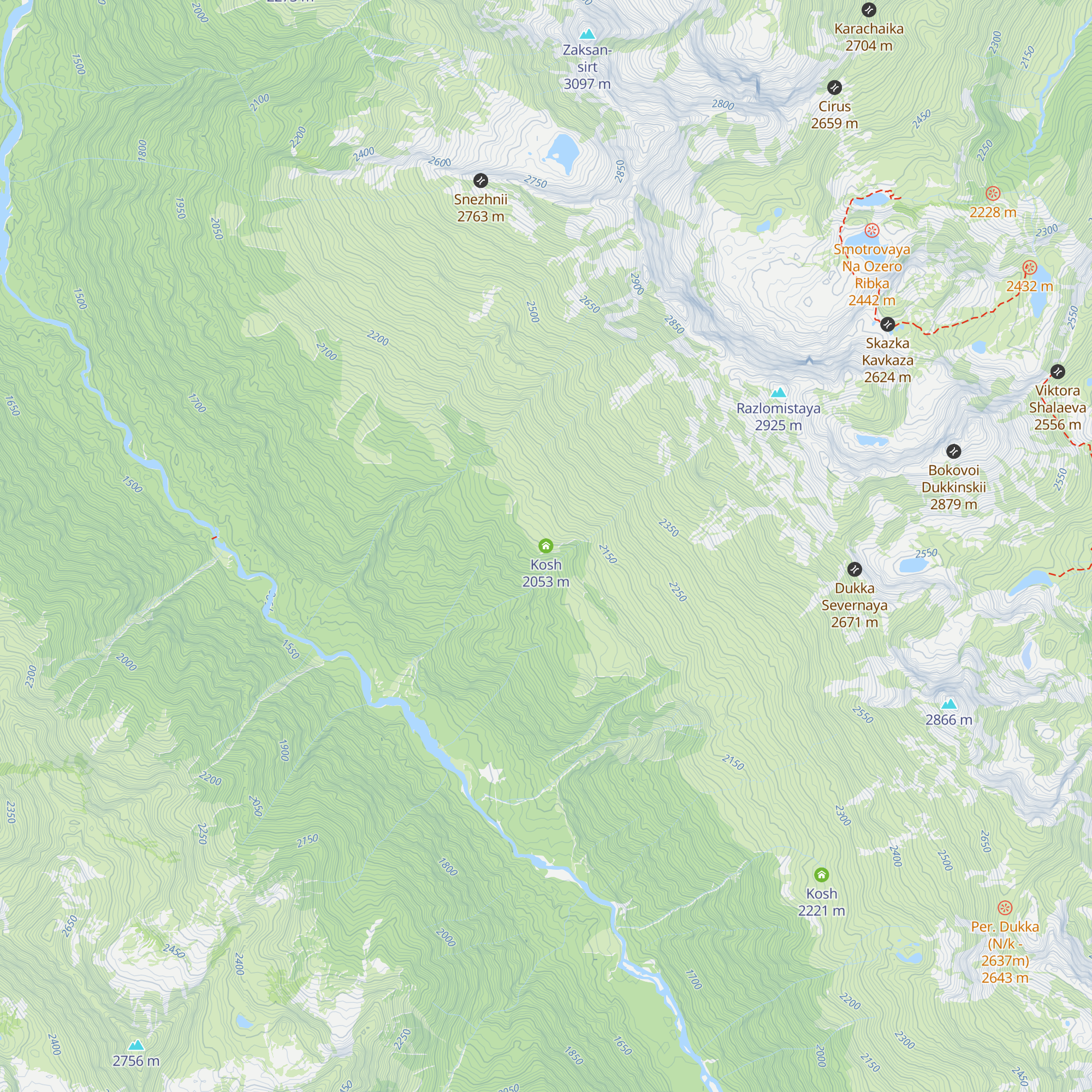 Kosh map