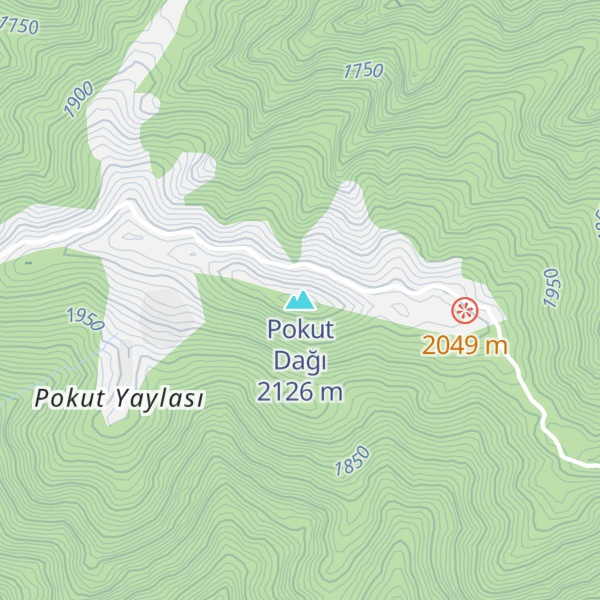 Map of Pokut Dağı