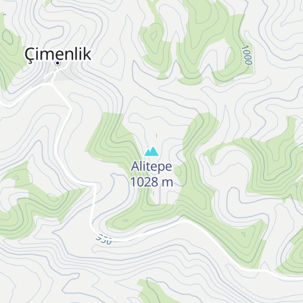 Map of Alitepe