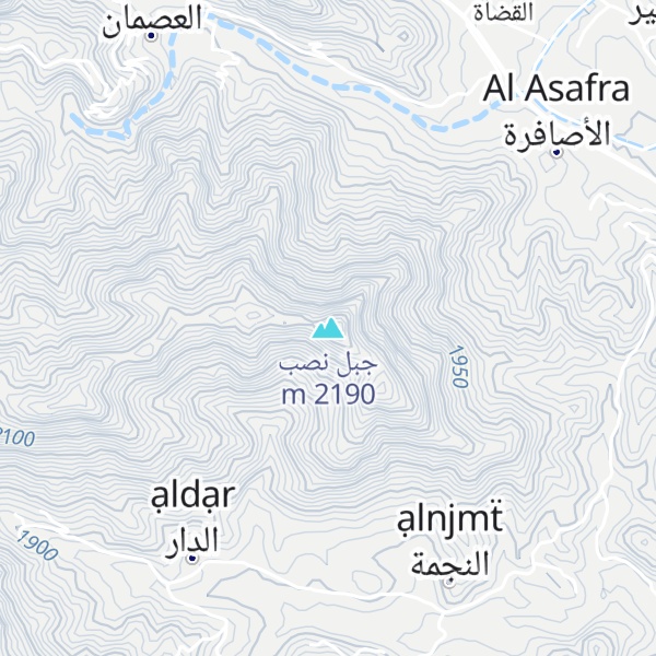 Map of جبل نصب