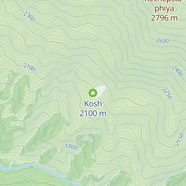 Map of Kosh