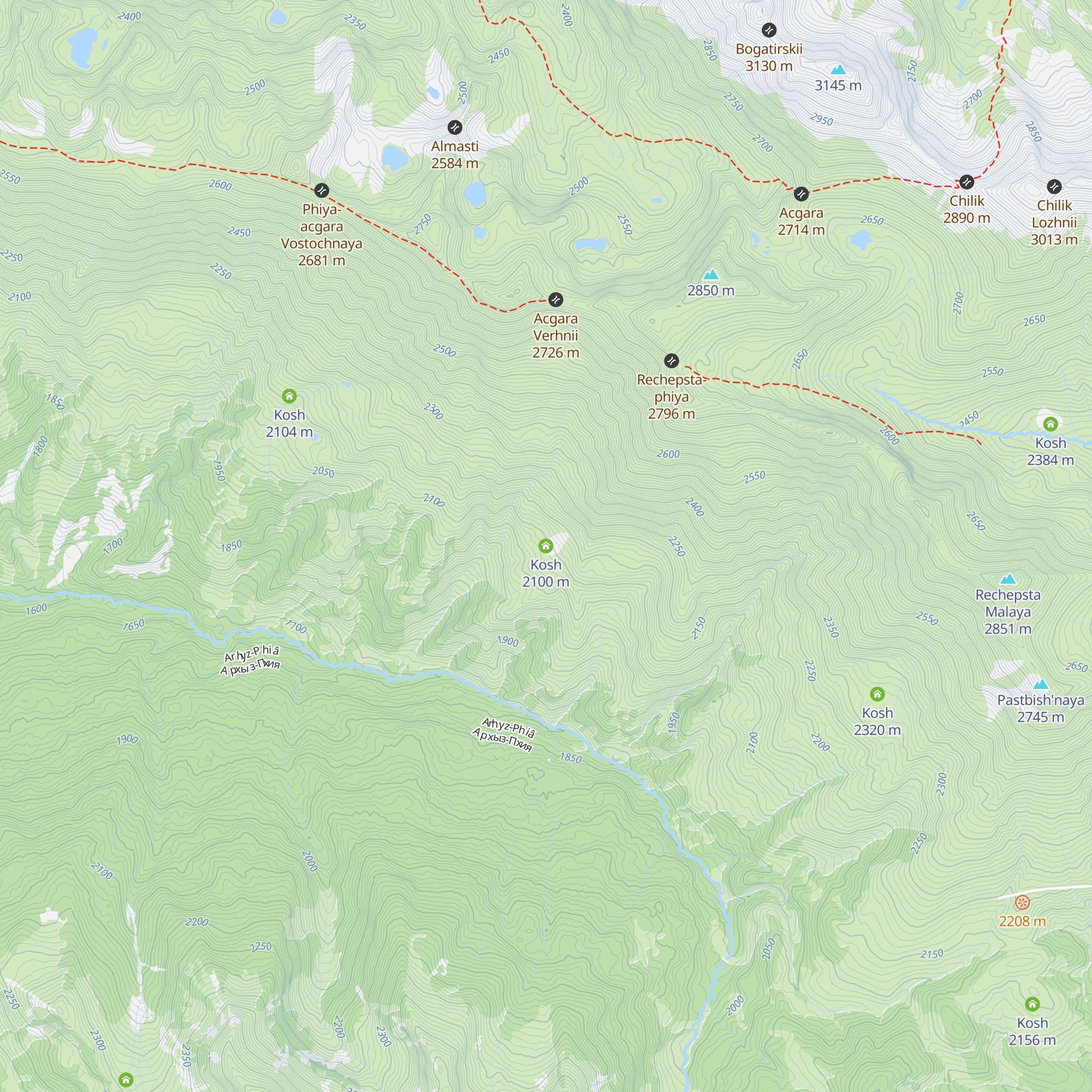 Kosh map