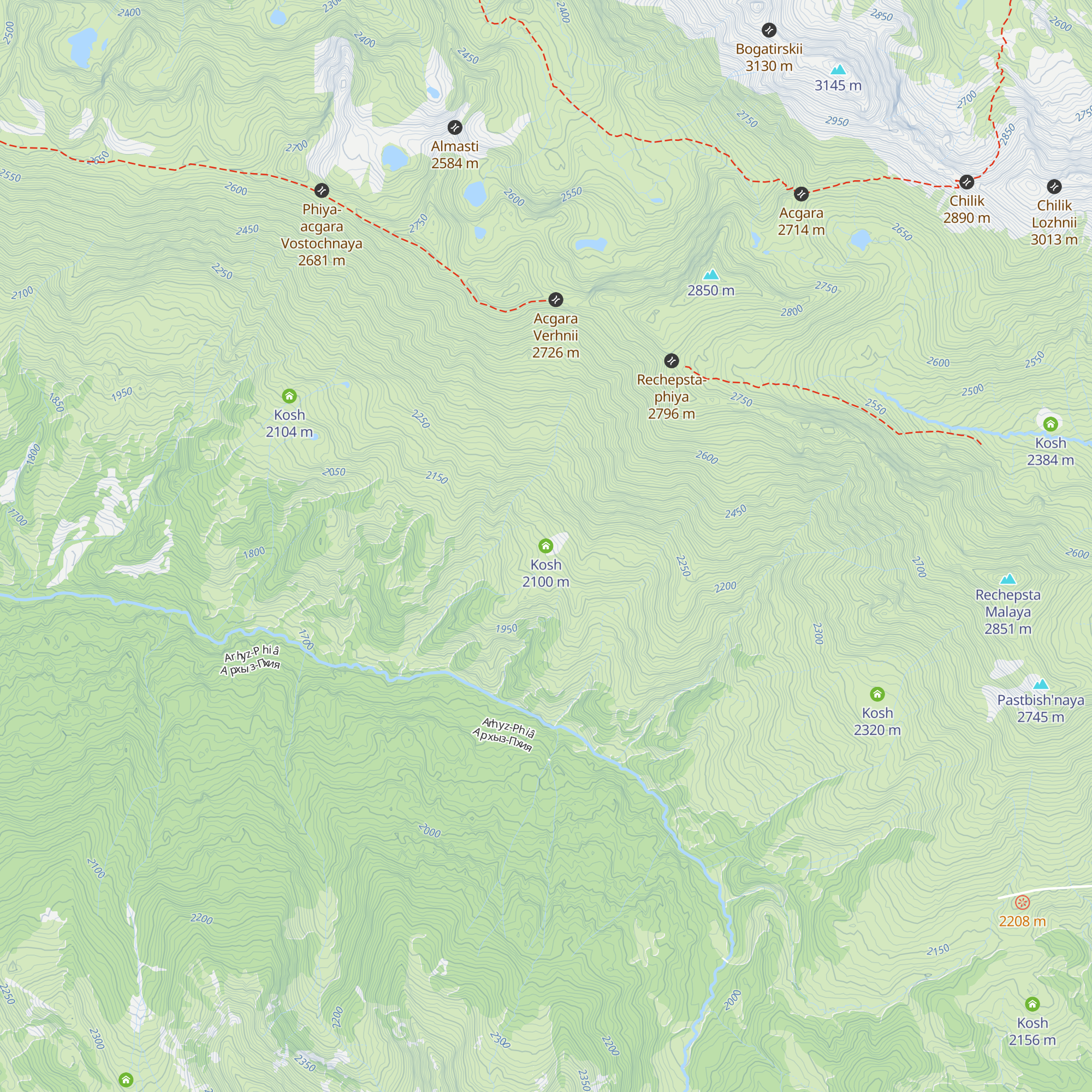 Kosh map