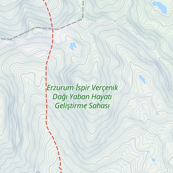 Map of Dilek Dağı