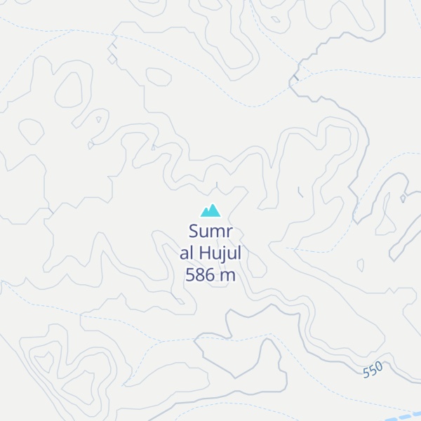 Map of Sumr al Hujul