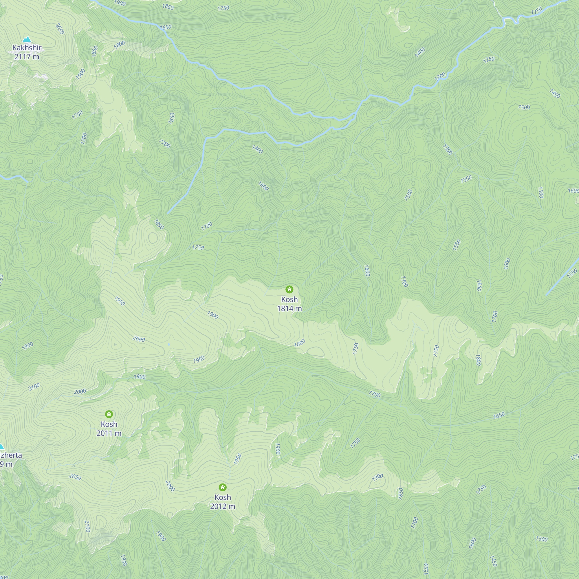Kosh map