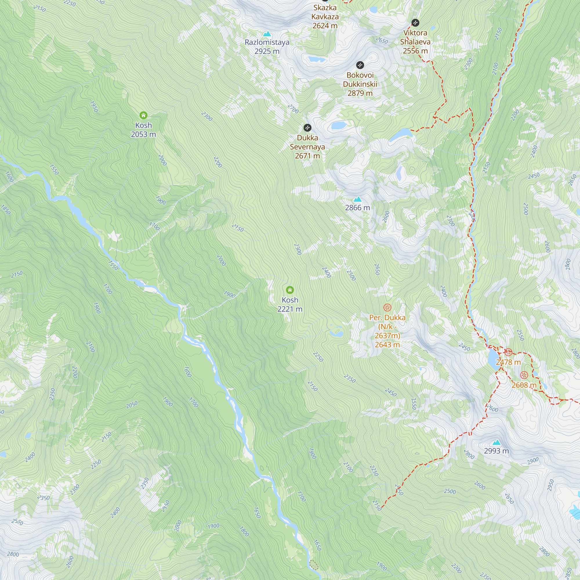 Kosh map