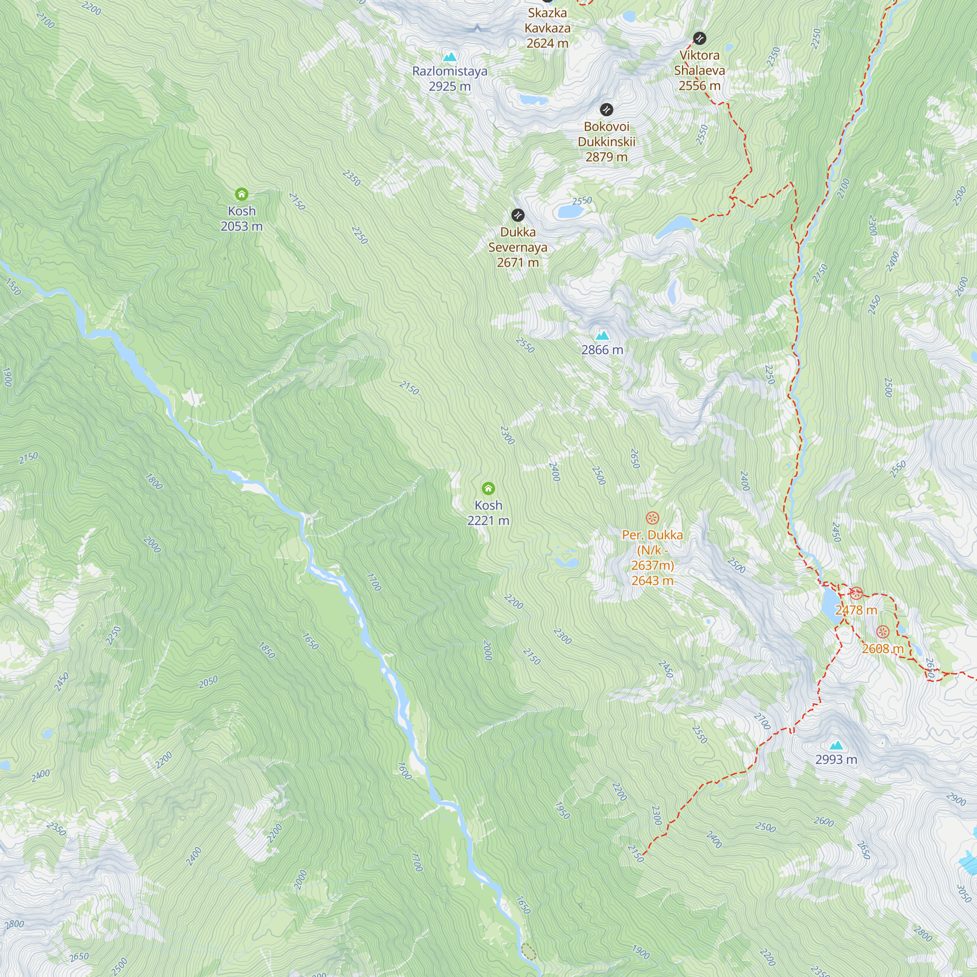 Kosh map