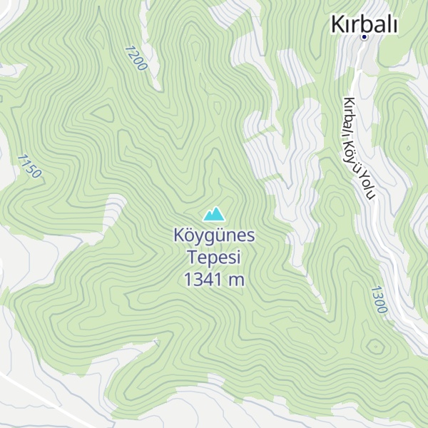 Map of Köygünes Tepesi