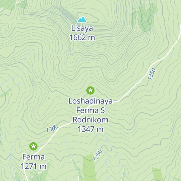 Map of Loshadinaya Ferma S Rodnikom