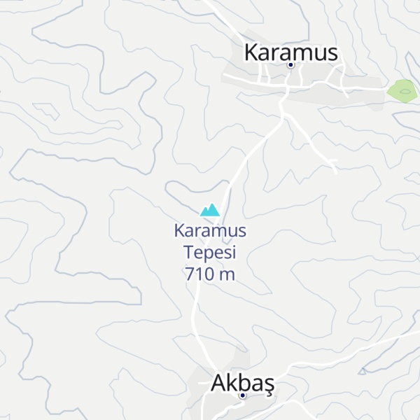Map of Karamus Tepesi