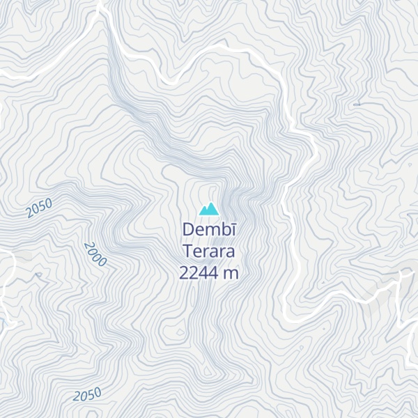Map of Dembī Terara