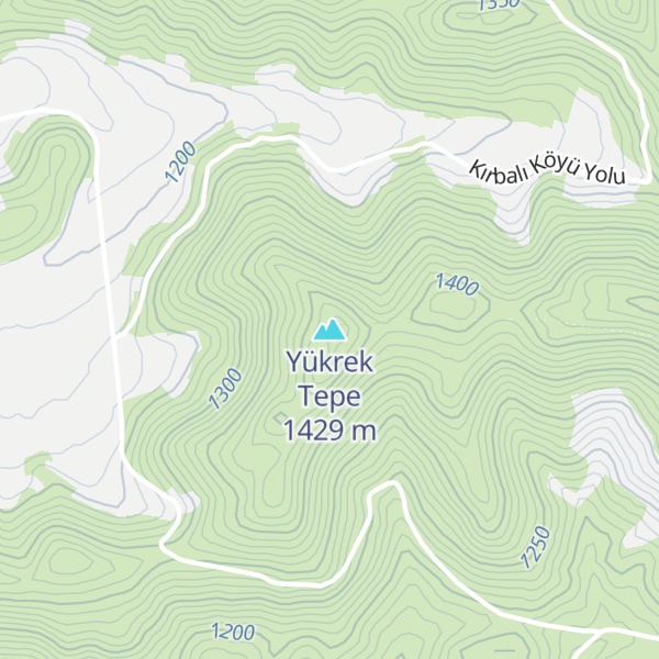 Map of Yükrek Tepe