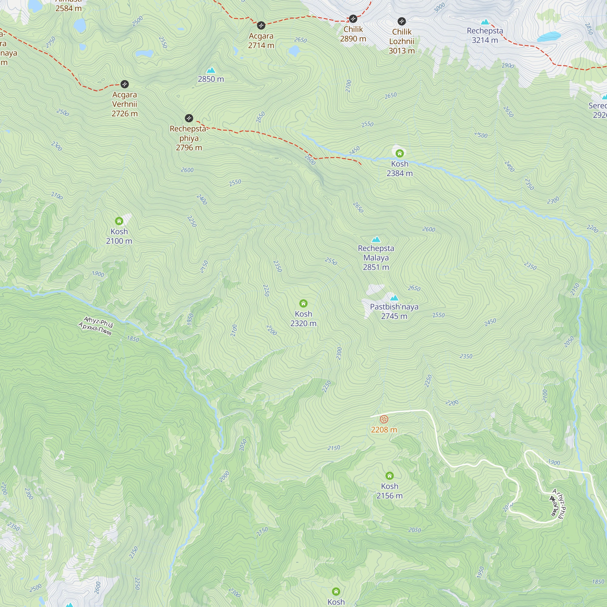 Kosh map